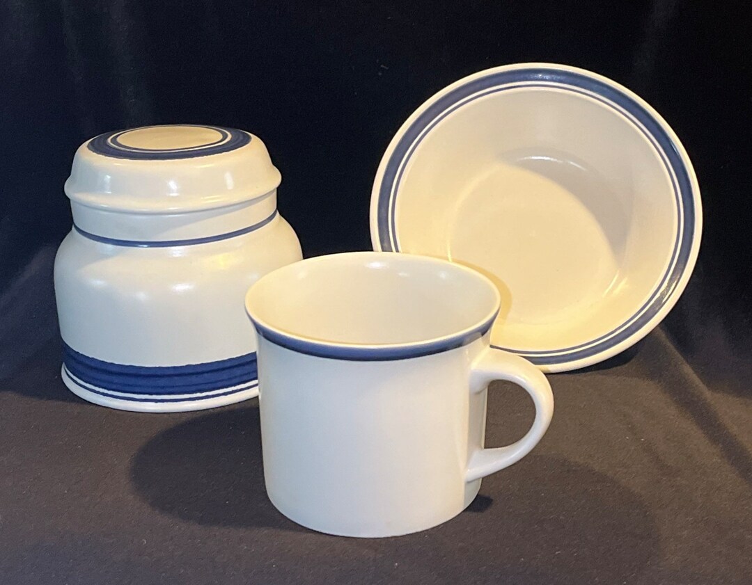 Royal Doulton Lambethware Biscay Pattern Dishes Coupe Cereal Etsy
