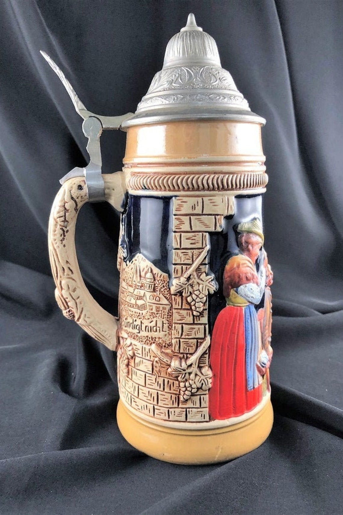 Beer Stein Original King 300 West Germany 9.5 Ceramic & Etsy