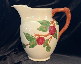 APPLE   Water Pitcher Really Nice And Perfect C 1940s FRANCISCAN