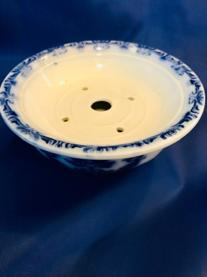 Wedgwood Flow Blue Royal Semi Porcelain Soap Dish with Etsy