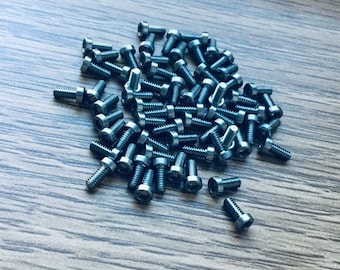 Fits Spyderco Lai Amalgam / Aerospace Titanium Pocket Clip Screws