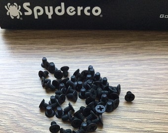 Spyderco Para 3 Black Oxide Replacment Scale Screws
