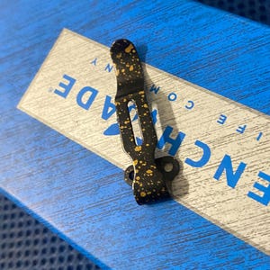 Benchmade Gold Spotted Short Deep Carry Pocket Clip Many Benchmade Models Listed Benchmade Pocket Clip Upgrades • 1x Pocket Clip Per Order