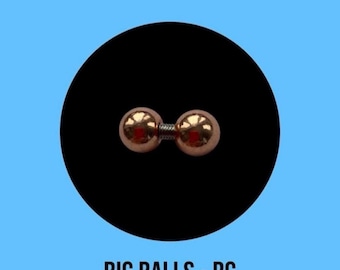 Perno para pulgar Benchmade DOUBLE BIG BALL Pernos para pulgar para cuchillos Benchmade Mejoras personalizadas para cuchillos Modelos Benchmade listados (1 perno para pulgar) Oro rosa