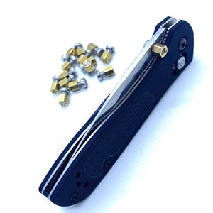 Replacement Thumb Stud For Benchmade 560 565 575 585 595 940 943 537 + More Benchmade Knives • 1x BRASS HEX Stud Per Order Benchmade Knives
