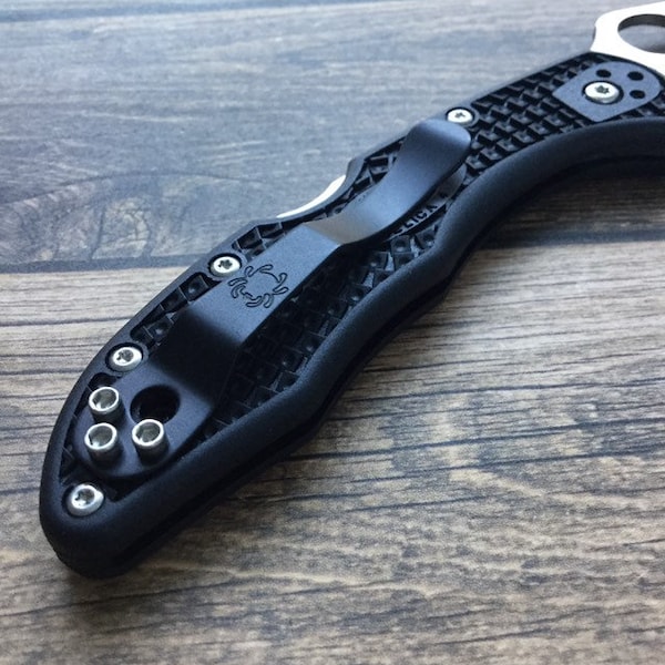 Spyderco Endura 4 FRN • Big BOY Pocket Clip Screws / 3x Screws Per Order / EDC Upgrades Hardware Spyderco