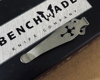Benchmade Knives TITANIUM CROSS Tiefer Trage-Taschenclip, passend für die meisten Benchmade-Messer