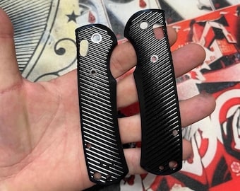 Past op Benchmade Griptilian CUSTOM METALEN offsetweegschalen - één set per bestelling - Benchmade mesupgradeweegschalen Griptilian-hardware