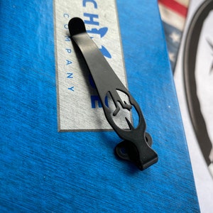 Benchmade Griptilian TITANIUM Deep Carry Pocket Clip Black GLADIATOR - 1x Pocket Clip Check List For Benchmade Models Benchmade Pocket Clip