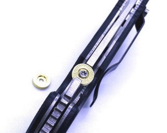 Se adapta a los modelos de cuchillos Emerson Disco de pulgar COLT de latón de repuesto Piezas Emerson hechas a medida • 1x Disco Actualizaciones de cuchillos Emerson personalizadas Se adapta a Emerson