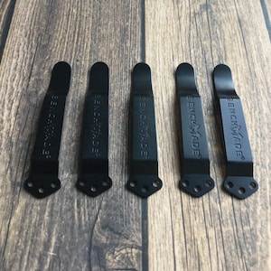 Benchmade Knife Models BLACK OG Pocket Clip • Many Benchmade Models Listed Benchmade Pocket Clip Upgrades • 1x Pocket Clip Per Order