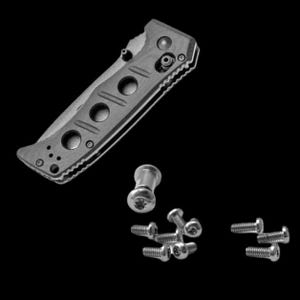 Convient au kit de quincaillerie de rechange en titane Benchmade Adamas 275/options SILVER TITANIUM Benchmade Adamas 275 Upgrade Benchmade Knife