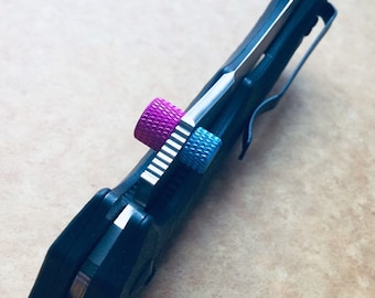 Cuchillos Benchmade BIG JUMBO Perno de pulgar Modelos Benchmade listados Mejoras de cuchillos Benchmade Herrajes Benchmade personalizados • 1x Perno de pulgar