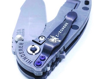 Fits Rick Hinderer Models • PURPLE TORX Pocket Clip Screws • Grade 5 Titanium • EDCTrading Exclusive • 2x Screws