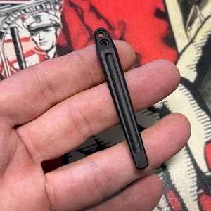 Replacement Pocket Clip For Hinderer Knives Jurassic + XM-18 XM-24 Eklipse + More Heavy DUTY 3D Clip Custom Hinderer Parts • 1x Pocket Clip