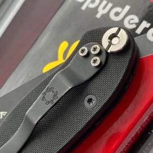 Fits Spyderco Paramilitary 2 + Para 3 + Manix 2 Lightweight Titanium Lanyard Stud 1x Stud Per Order Spyderco Knives Spyderco PM2 PM3 + More