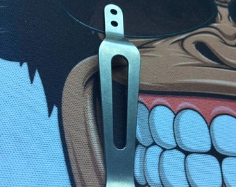 Fits Zero Tolerance Knife Models • Titanium Pocket Clip Check List for Compatibility - 1x Pocket Clip Per Order - Zero Tolerance Parts