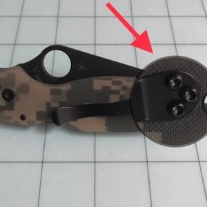 Fits Spyderco Delica 4 FRN Models • Black TORX 8 Pocket Clip Screws / 3x Screws Per Order • More Compatible Models Listed PM2 PM3 Yojimbo 2