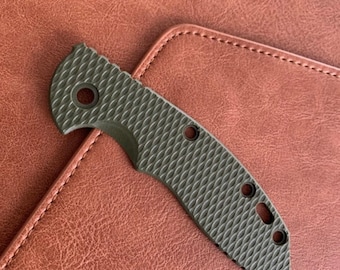 Fits Hinderer XM-18 3.5” - CUSTOM G-10 Scale / One Scale  - OD Green