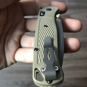 Benchmade Bugout CUSTOM NASA Grade Titanium Pocket Clip Screws - 2x Pocket Clip Screws Benchmade Replacement Screws Benchmade Knife Hardware