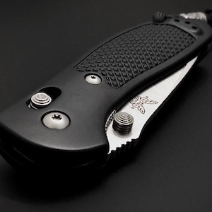 Fits Benchmade Griptilian 550 551 + Mini Griptilian Osborne Adamas Bailout Bugout + More Benchmade Models TITANIUM 1x Thumb Stud Per Order