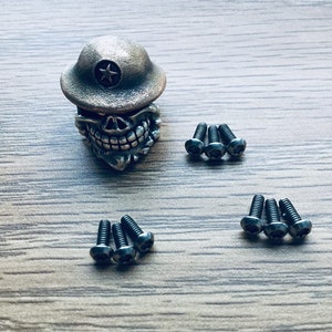 Fits Spyderco Knife Models • TITANIUM GRADE 5 Pocket Clip Screws - 3x Pocket Clip Screws Per Order Fits Many Spyderco Models Spyderco Knives