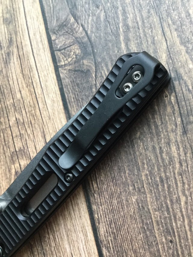 Fits Benchmade Fact • Silver Titanium Pocket Clip Screws