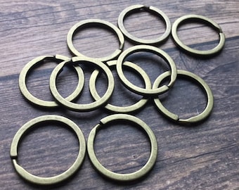 Bronze / Nickel Split Ring • 25mm