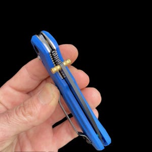 Benchmade Mini Bugout + Bugout Brass Double SLIM-GRIND Thumb Stud Solid Brass Benchmade Replacement Part Custom Knife Upgrades 1x Thumb Stud