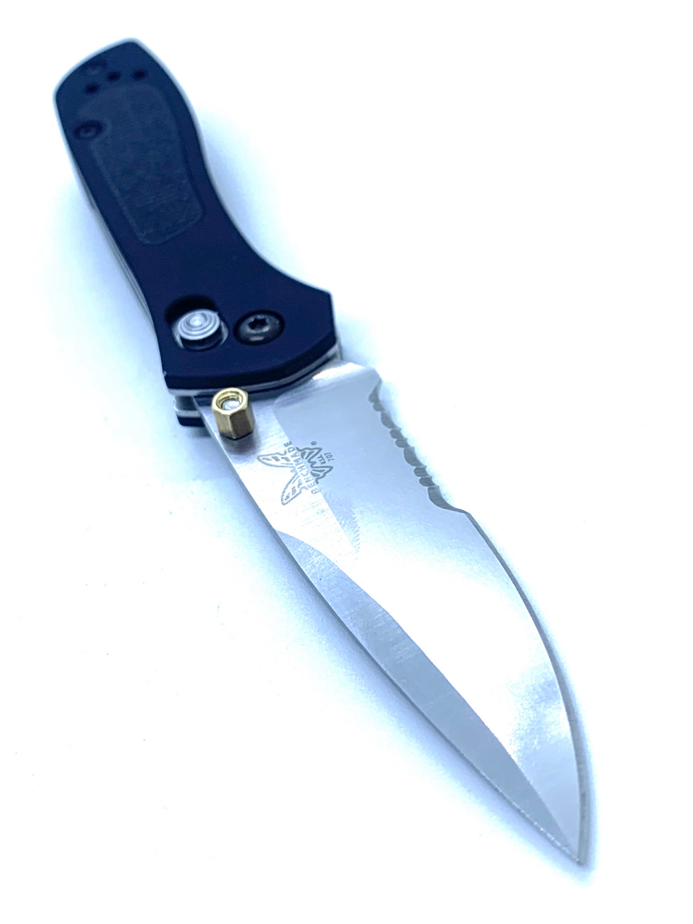 Fits Benchmade Bugout • BRASS HEXO Thumb Stud • Solid Brass Studs / 1x