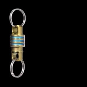 360 Degree Rotating Keychain Anodized Solid Titanium Keychain Quick Release Outdoor Multifunctional Tool Keychain Add-On Super Strong Gear