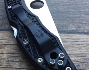 Spyderco Delica 4 • Big BOY Pocket Clip Screws