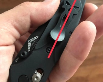 Benchmade Grizzly Ridge Models • Big Head Replacement Pocket Clip Screws / EDC Hardware Upgrades / 3x Pocket Clip Screws Only