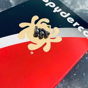Fits Spyderco Knife Models BIG-BOY Titanium Pocket Clip Screws - 3x Pocket Clip Screws Per Order Fits Many Spyderco Models Spyderco PM2 PM3