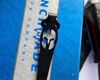Benchmade Knives TITANIUM Deep Carry Pocket Clip Black GLADIATOR - 1x Pocket Clip - Check List For Benchmade Models Benchmade Pocket Clip