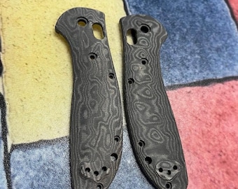 Past op Benchmade Griptilian CUSTOM MICARTA-weegschalen - één set per bestelling Benchmade-mesupgradeweegschalen Griptilian-hardware
