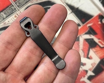 Benchmade Adira, Narrows, Full Immunity, PSK, Bailout, Bugout, Adamas, Griptilian Meer Benchmade Knives Replacement TITANIUM OX Pockek Clip