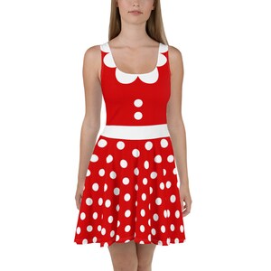 Minnie Mouse Women's Dress Disney Skater Dress