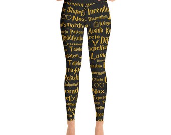 hufflepuff leggings
