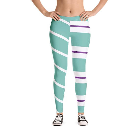 Vanellope Real Racer Leggings Sugar Rush Stretch Pants Women's