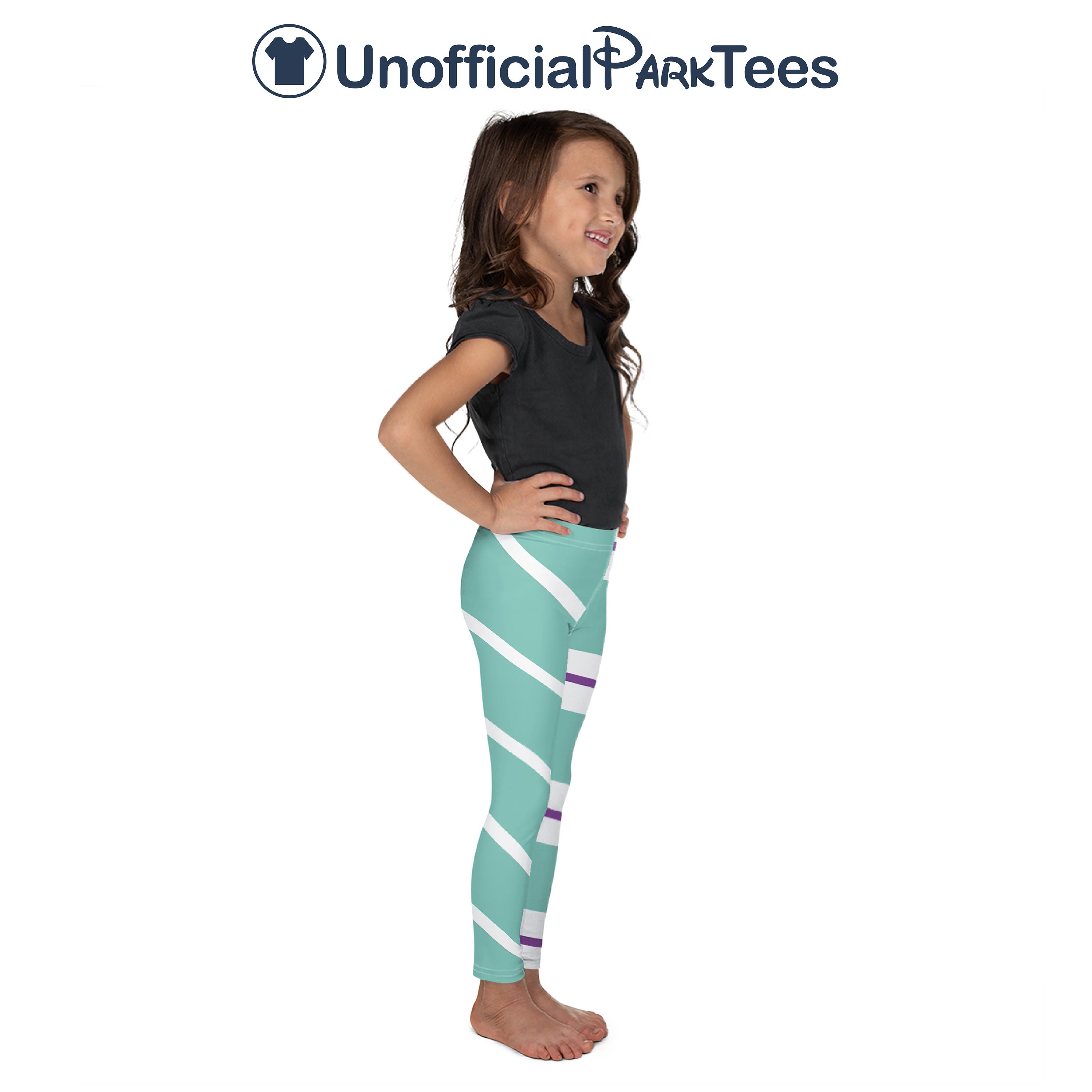 Girls' Leggings - Sugar Rush Racers Wreck It Ralph Inspired - Rainbow Rules