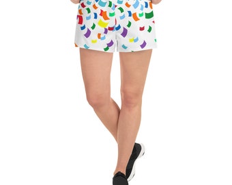 Mickey 90 ° compleanno celebrazione donne breve coriandoli pantaloncini atletici Mickey Minnie Disney World