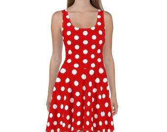 Minnie Mouse Women's Dress Disney Skater Dress