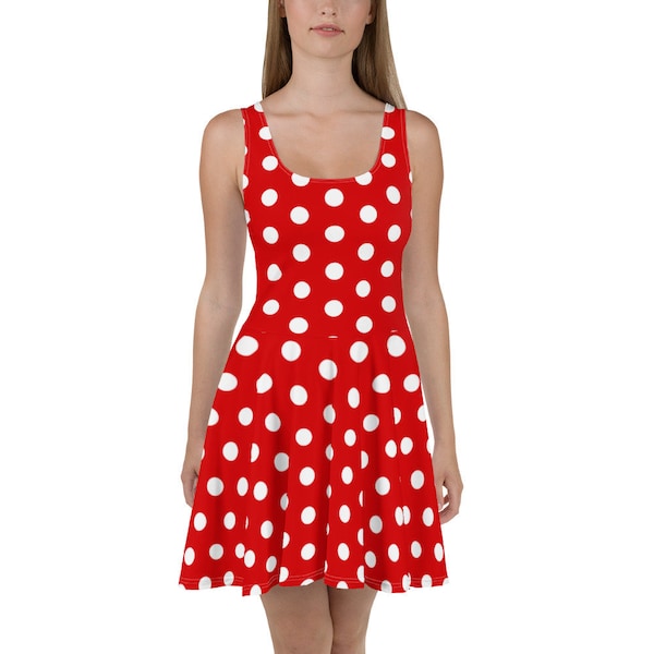 Minnie Mouse Women's Dress Disney Skater Dress