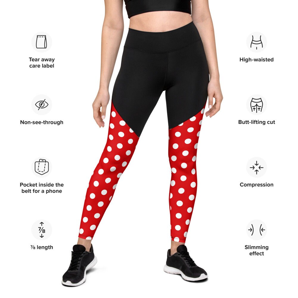 Leggings Mickey - Negro - Leggings Niña Disney