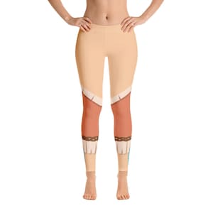 Pocahontas Leginsy Damskie Spodnie Postaci Disneya Kostium Disney World Disneyland Wakacje