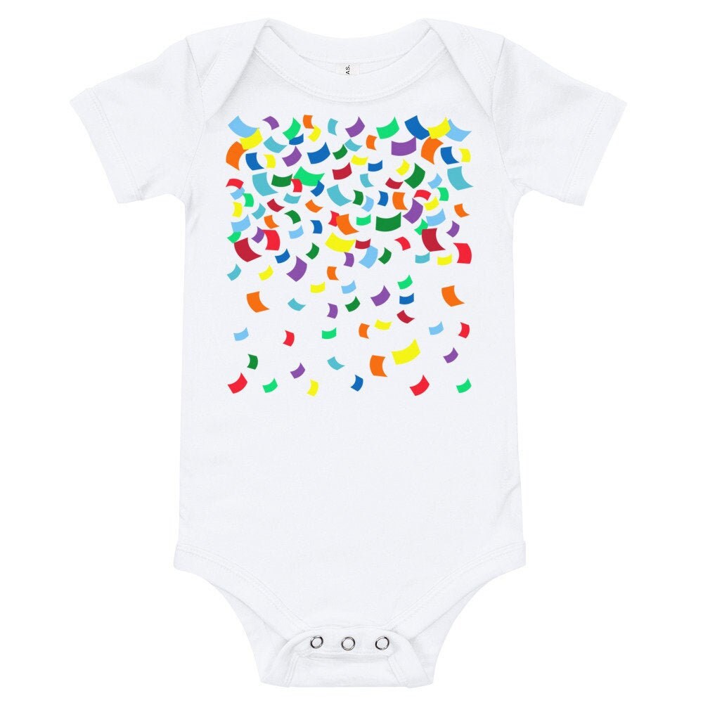 Mickey's 90th Birthday Onesie Confetti Baby Child Infant Disney World Disneyland