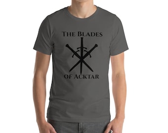 Camiseta unisex de manga corta - Logotipo de blades - Tallas S-L