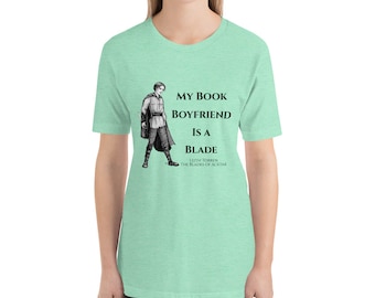 Short-Sleeve Unisex T-Shirt - Book Boyfriend Leith - Sizes S-L