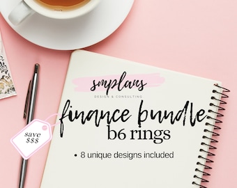 Refreshed FINANCE BUNDLE for B6 Rings - 8 Inserts Included